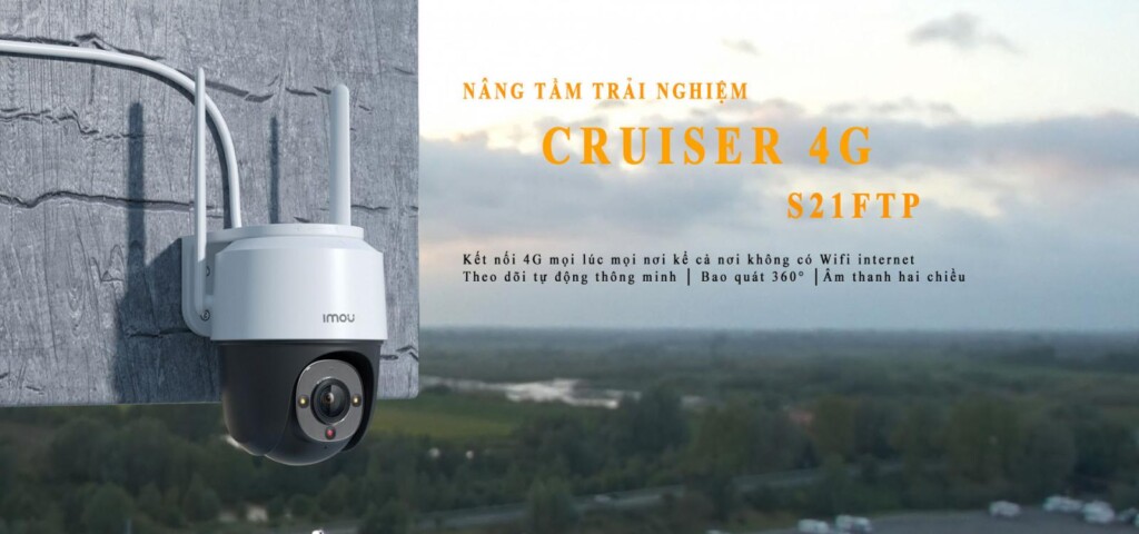 Camera Wifi imou S21FTP 2Mp 360 độ dùng sim 4G