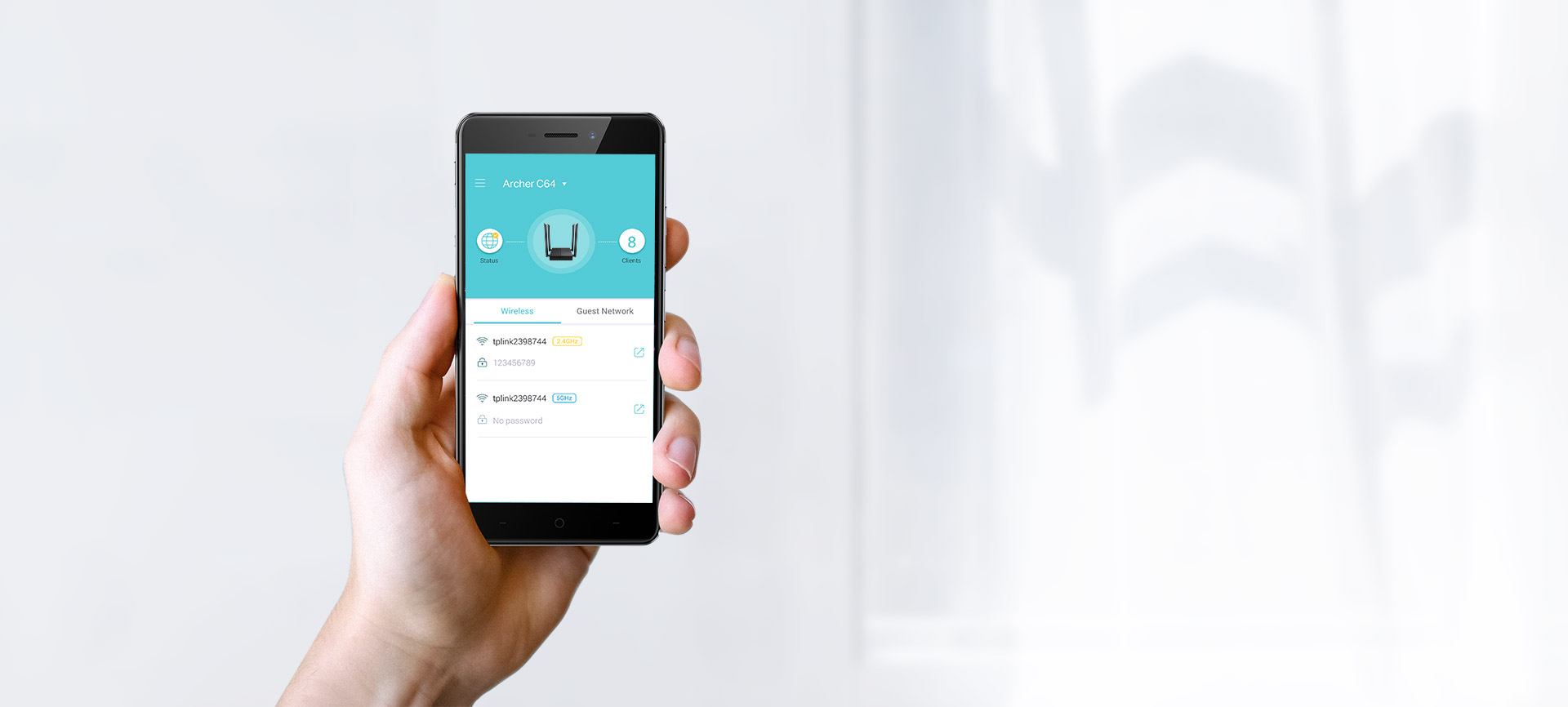 Bộ phát wifi TP-Link Acher C64 ảnh 5