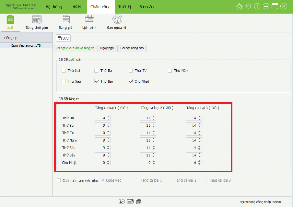 Hướng dẫn sử dụng ZKTime.Net 3.0 - phần mềm máy chấm công ZKteco