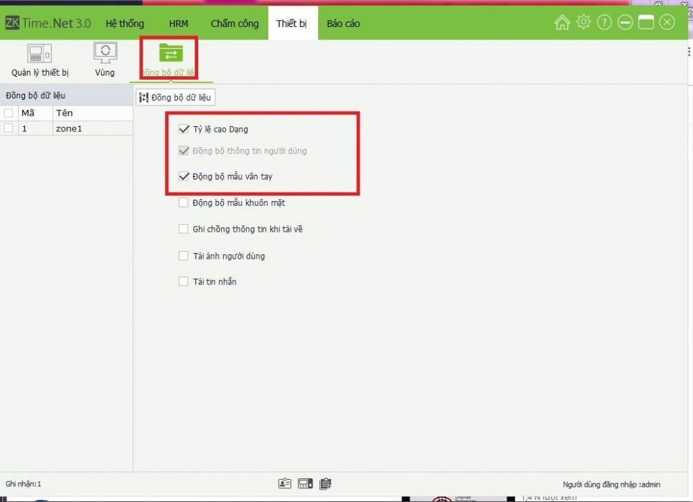 Hướng dẫn sử dụng ZKTime.Net 3.0 - phần mềm máy chấm công ZKteco